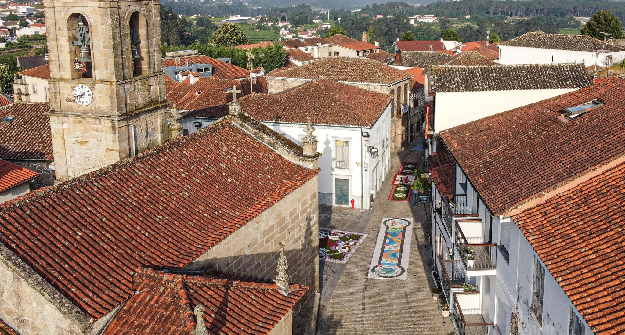 Tapetes floridos - corpo de deus - portugal - melgaço